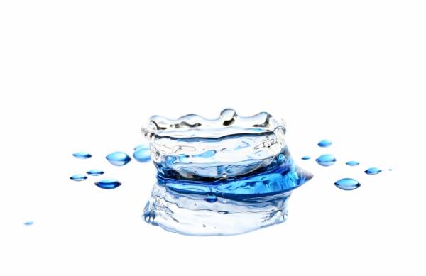 Photograph Anastas Dimitrov Water Drop In Blue on One Eyeland